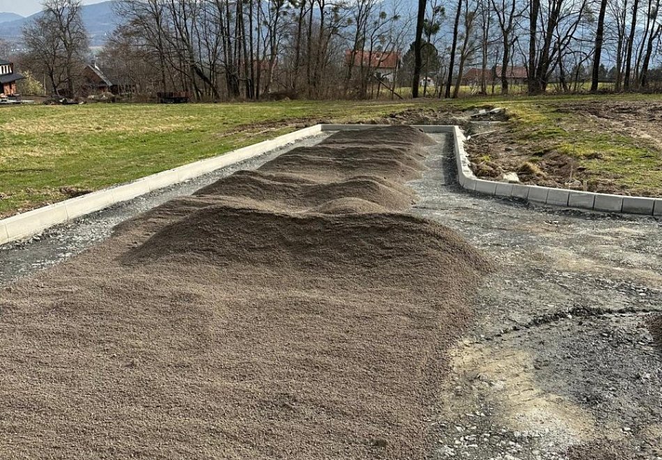 Výstavba příjezdových cest